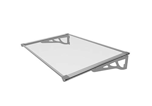 Vordach Schartec Aluminium für Haustüren in verschiedenen Breiten
