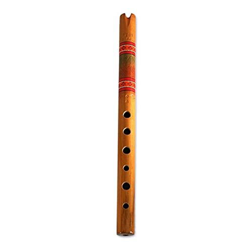 Flûte Quena NOVICA 146830 Peace en bois marron l'esprit du voyage