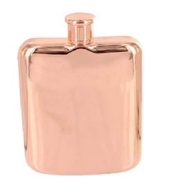 Flasque or rose personnalisée pour sac à main élégant lors de vos soirées