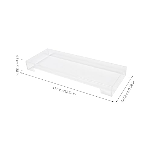 Cubierta protectora de acrílico transparente para teclado mecánico y portátil resistente 2
