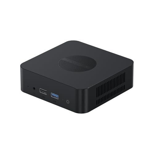 TRIGKEY KEY-N95 ミニPC、Intel Alder Lake N95 (4C/4T、最大3.4Hz) 16G DDR4 500G SSD ミニコンピューター、Intel N95 Mini PC デュアルディスプレイ 2*HDMI/1000MB