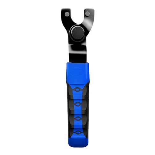 Dybnuhoc Llave de amoladora angular, llave de mango antideslizante de 2 garras, apertura ajustable de 6 a 47 mm, llave inglesa para mecánico, lugar de trabajo, fontanería, reparación de servicio