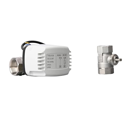 Vanne motorisée en acier inoxydable 304 robuste avec moteur métallique - 3