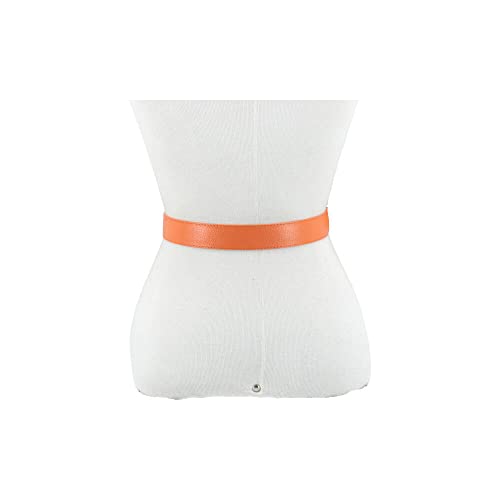 Cinto Feminino Couro Legítimo Meia Lua em Várias Peças Exclusivas PMG L 3cm 1247731 411 DMAIS (M, La