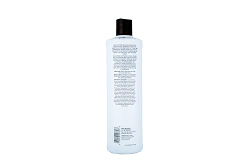 Nioxin Système 3 Écalade + Shampooing épaississant les cheveux pour coloré, sec, & Cheveux endommagés avec la lumière minceur. Maintenez la couleur vive. & Nourriture avec le niacinamide & Biotine 16.9 C'est vrai.