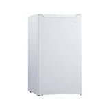 Danby DCR033B1WM 3.3 Cu.Ft. Compact Refrigerator, Mini Fridge with Chiller for Bar, Living Room, Den, Basement, Kitchen, or Dorm, White