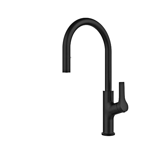 Robinet de cuisine noir mitigeur evier douchette extractible chaud froid