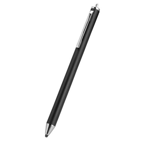 Stylet capacitif compact noir pour smartphones et tablettes tactiles