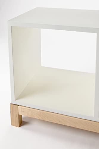 Milton & Goose Cubby Bench, Storage And Seating For Playroom, Solid Wood, Maple And Baltic Birch, Classroom, Daycare, Kids Bedroom (White) #TOP2