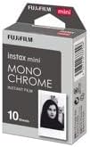 Fujifilm Instax Mini Monochrome Film (10 Exposures, Credit Card-Sized) 5-Pack (5 Items)