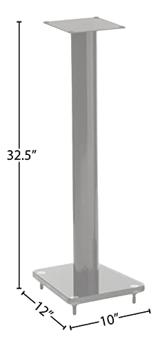 TransDeco-Speaker-Stand-32-Black TransDeco Speaker Stand 32 Black