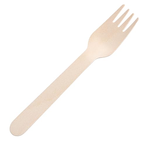 Utopia Birch Wood Fork 6.25inch / 16cm, F90211--B01010, Pack of 1000, Birchwood - Image 2