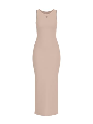 Guess robe longue femme style débardeur casual chic en coton extensible de marque