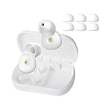 Shaersu Ohrstöpsel mit Geräuschunterdrückung, Silikon-Gehörschutz, Gehörschutz, Ohrstöpsel, für Konzert, Schnarchen, Reisen, Flugzeug, Festival, Arbeit, Motorradbau