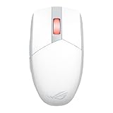 ASUS ROG Strix Impact III Wireless 白 ゲーミングマウス 57g Bluetooth ROG AimPoint光学センサー キーボードとマウスをまとめて接続できるROG Omni レシーバーを搭載/国内正規代理店品