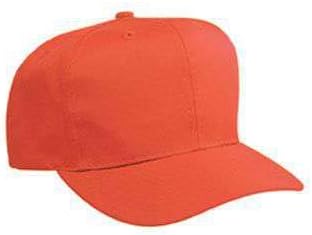 OTTO 6 Panel Pro Style Cotton Blend Twill Cap