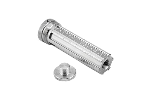 COINSURE Crypto Seed Phrase Storage, 24 Words Seed Backup for Bitcoin Ethereum Crypto Wallet, 304 Stainless Steel Capsule, BIP39 Compatible