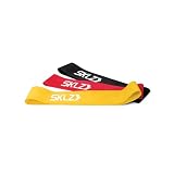 スキルズ(SKLZ) ミニバンド 3本セット ライト・ミディアム・ヘビー トレーニングバンド 高い耐久性 筋トレ 体幹強化 美尻 美脚 ストレッチ リハビリ 有酸素運動 トレーニング 0050