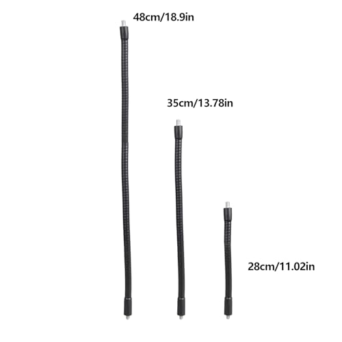 Image of Metal Goosenecks Arm with 1 / 4inch Male Thread for Photography Video Live Broadcast Equipment Flexible Goosenecks Extension Tube