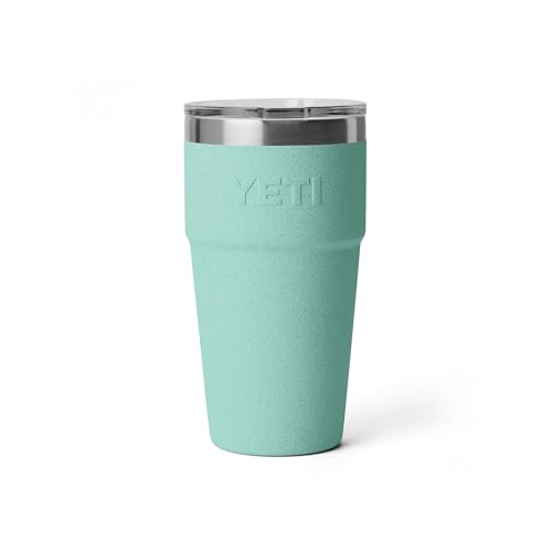Image of YETI Rambler 20 oz Stackable Tumbler, Stainless Steel, Vacuum Insulated with MagSlider Lid