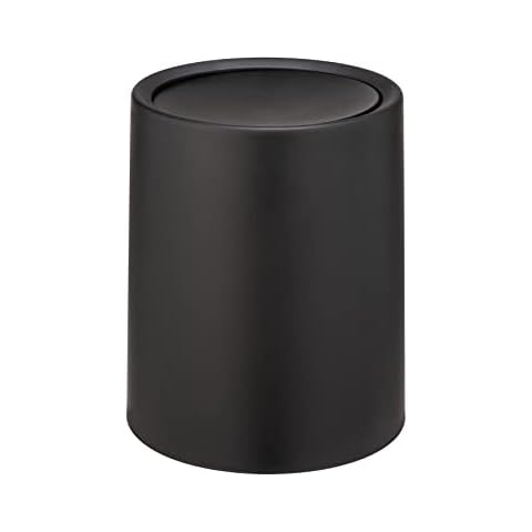 WENKO Schwingdeckeleimer Atri, 6 Liter Kosmetikeimer Cover