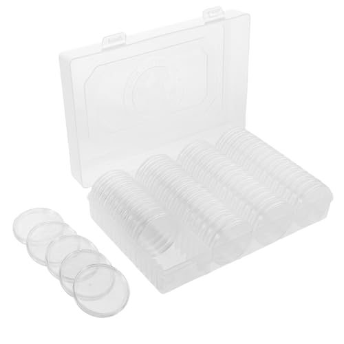 Estuche de Monedas Lurrose Antigolpes con 60 Cápsulas Protectoras 2