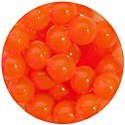 Atlas Mike's Jar of Plastic Salmon Fishing Bait Eggs, Orange, Standard (43003)
