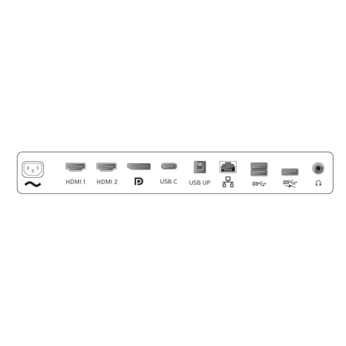 Image of PHILIPS Brilliance 499P9H 49 inch SuperWide Curved Monitor, Dual QHD 5120x1440 32:9, USB-C connectivity and built-in KVM Switch, Pop-Up Webcam, Height Adjustable, LightSensor, 4Yr Advance Replacement Warr