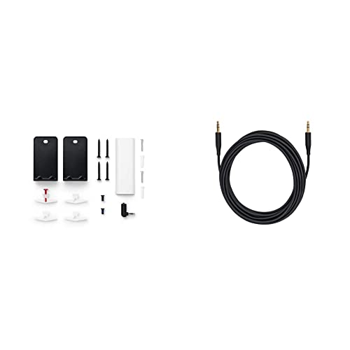 Support mural pour Barre de son Bose noir câble de connexion Bass Module