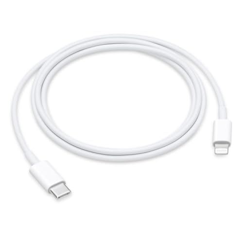 Image of Original 20W Power Delivery Charging Adapter with USB Type C to Lightening Cable Compatible with iPhone 14 /14 Plus /14 Pro /14 Pro Max,13 /12 /11 Series - (Adapter & Cable), White