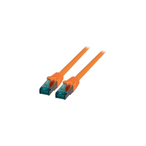 EFB RJ45 CABLE DE RED S/FTP, CAT.6A, LSZH, 7,5M, ORANGE