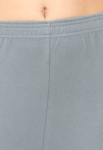 Image of POPOLO Women's Super Soft Ankle Length Cotton Lycra Solid Stretchable Legging