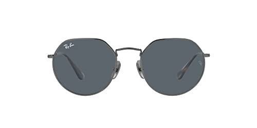 Image of Ray-Ban Junior Kids'RB8165 Jack Titanium Round Sunglasses