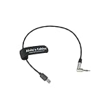Alvin's Cables Kabel Tentacle Timecode do Sony FX3| FX30| A7S3| A1 kamera 3,5 mm TRS na Micro USB kabel z kodem czasowym do Tentacle SYNC E Timecode Generator 35 cm