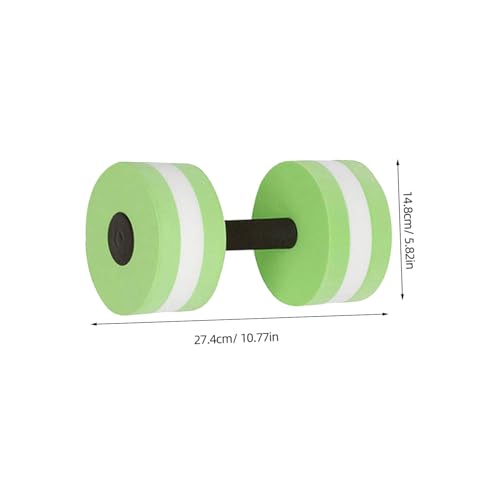 NOLITOY 2pcs Mancuernas Acuáticas de Espuma EVA para Ejercicio miniatura 2