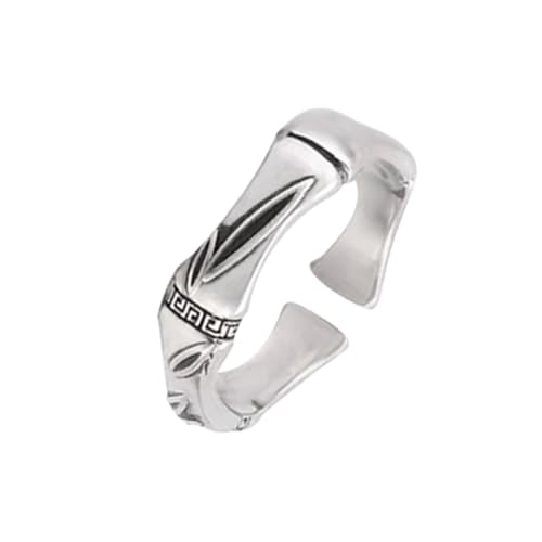 Regalo Ideale: Un bel regalo d'argento per gli amanti della cultura vichinga, gli amanti dell'hip hop, il tuo ragazzo, marito, fratello, famiglia e amici. Regalo perfetto per San Valentino, compleanno, anniversario, laurea e Natale. Questo anello regolabile può essere usato anche come anello da dito, anello da pollice, anello da dito del piede, anello fidget, ecc.