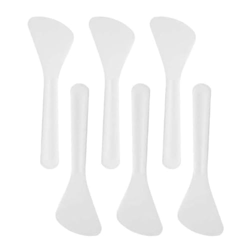 Espateras cosméticas Scoop Mini Camino de crema para crema Facultad de aplicaciones mixtas Herramienta de belleza 100pcs Cosmética Cosmética
