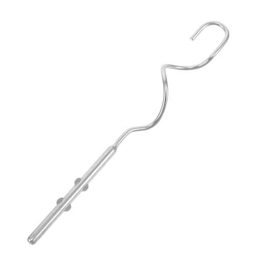 KOCKSHION Cabezal De Agitación Mezclador De Palo Accesorios De Batidores De Mezcladores Accesorio Para Batir Gancho De Para Una Batidora Eléctrica Silver Acero Inoxidable