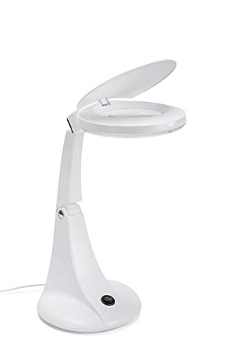 Preisvergleich Produktbild Velamp LE004LED LED-Lampe mit Linse mit 3-12 Dioptrien, Weiß