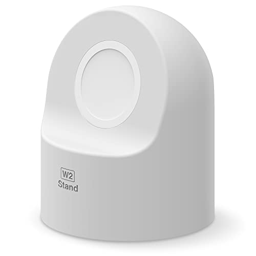 elago W2 充電スタンド Apple Watch Series 8、Ultra、SE2 (2022)、7、6、SE、5、4、3、2、1 49 mm/45mm/44mm/42mm/41mm/40mm/38mm に対応 - モードナイトスタンド・充電ステーション(ホワイト)
