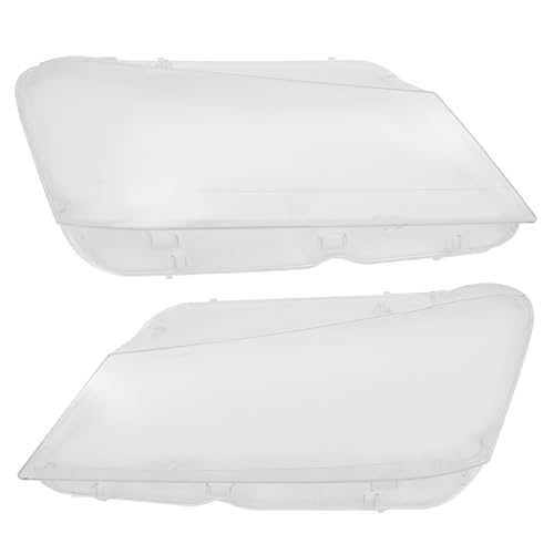 NTINGDE Pair Front Headlight Lens Cover Compatible with BMW X3 F25 2011 2012 2013 2014 Left and Right Headlight Lens Cover Headlamp Lens Cover Headlight Lampshade Clear