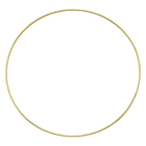 SZLIFE Anneaux en Métal pour Artisanat, Cerceaux de Macramé pour Créations Manuelles, 14cm