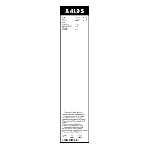 Bosch Aerotwin A 419 S Front-Scheibenwischer - 2 Wischblätter – Ansicht 3