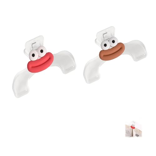 LeTradeJP 文具 クリップ 2個セット 透明 プラスチック製 教科書クリップ かわいい クリア 便利 使いやすい 書類ペーパー用 食品保存 文房具 家庭 書店 事務用品 学校 オフィス用 パッチは自分でDIYする
