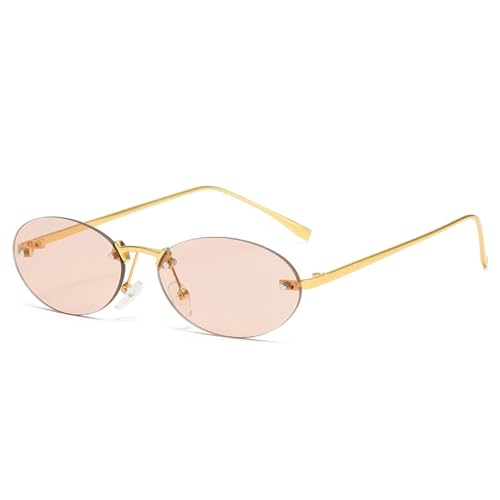 Lunettes de soleil ovales pour un festival de mode vintage chic