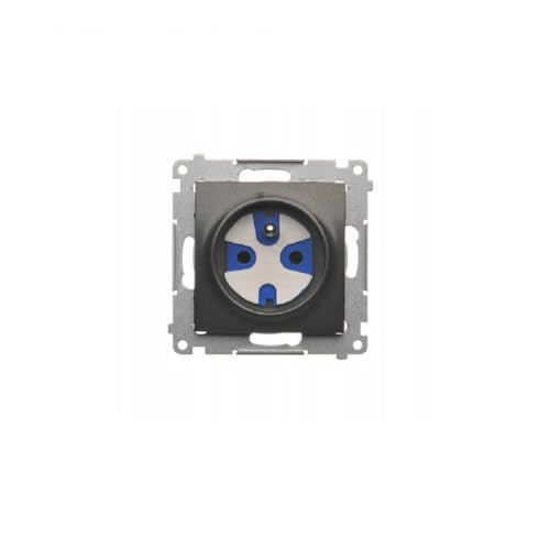 Kontakt-Simon DGD1.01/48 Socket Anthracite Plastic IP20, 250 V 75 mm 38 mm