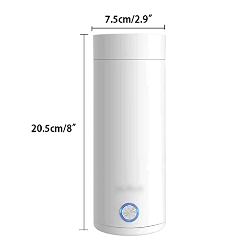 Hervidor eléctrico portátil 3 en 1 400ml sin cable miniatura 2