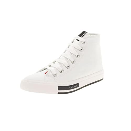 Tênis Coca-Cola Shoes Daytona Hi Feminino, Branco, 37