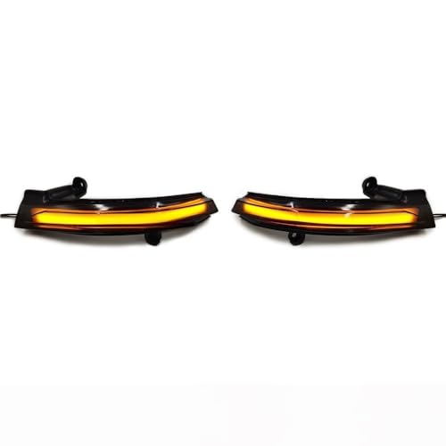Luz intermitente dinámica de espejo lateral con parpadeo secuencial LED para Megane 4