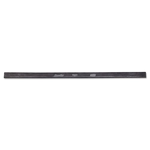 Unger ErgoTec Replacement Squeegee Blade, 18 Inches, Black Rubber, Hard